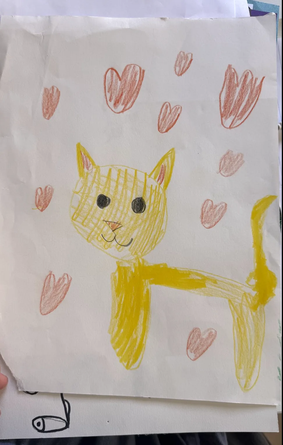 Cat and Hearts — before Magic Cleanup