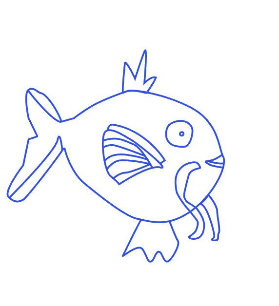 The fish who ate the moon